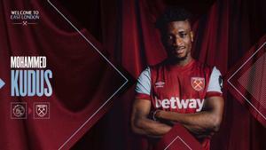 Mohammed Kudus, nuevo jugador del West Ham