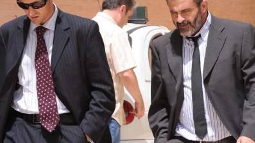 Los fiscales Pablo Romero y Felipe Briones