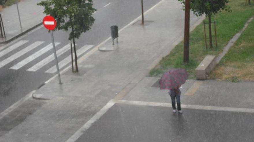 La pluja és benvinguda en aquest temps.