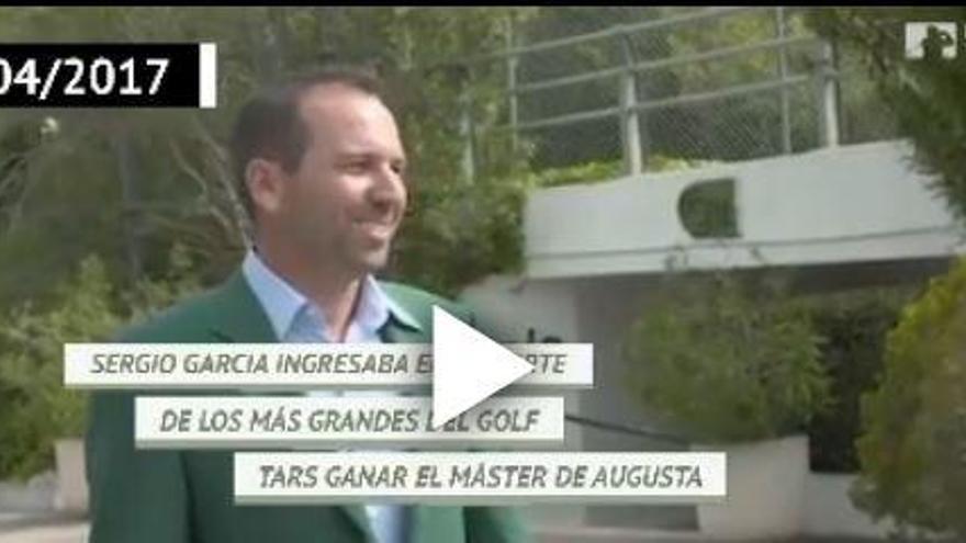 Video | Tal día como hoy Sergio García ganaba el Master de Augusta