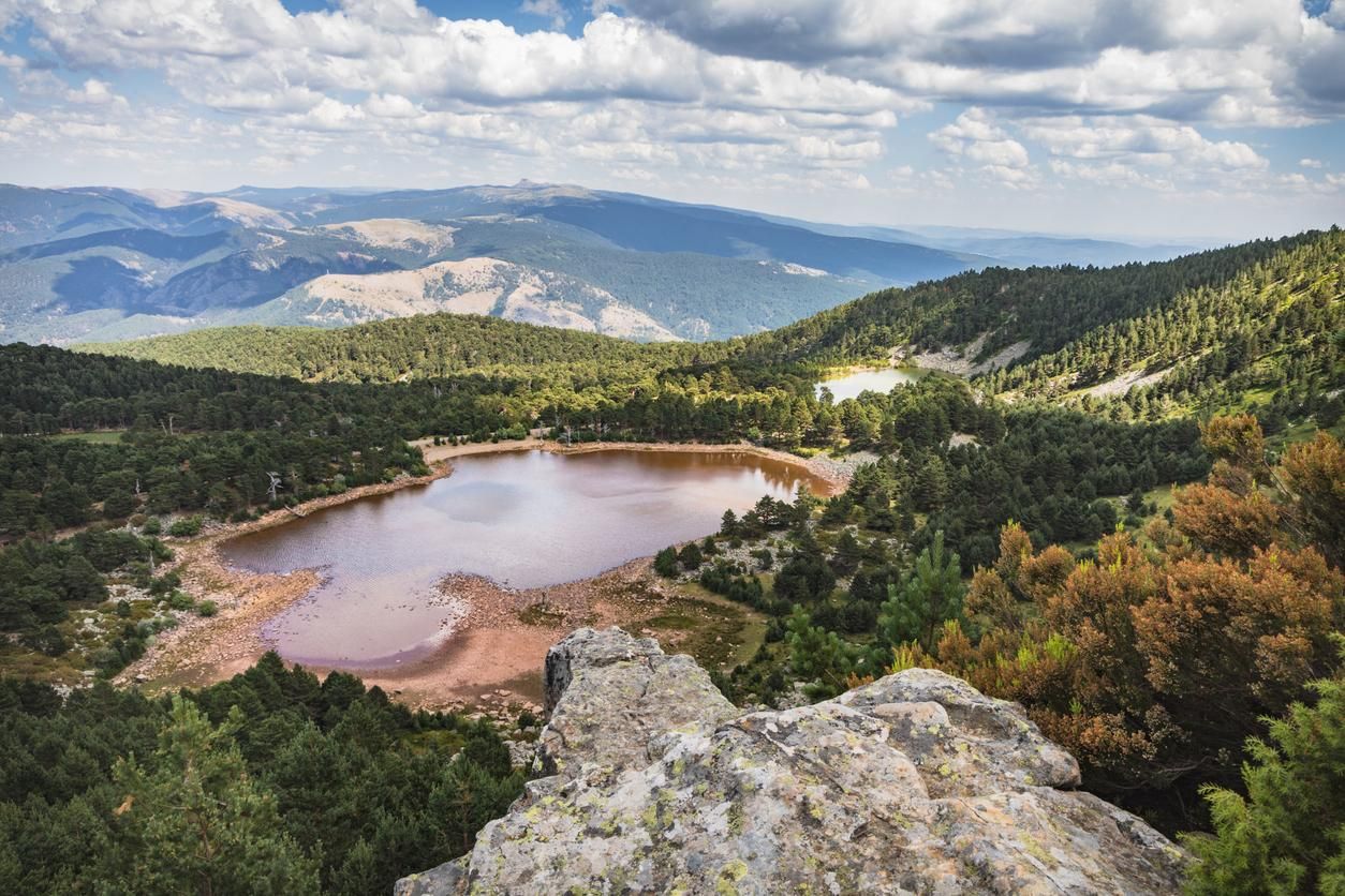 Vista sobre las Lagunas de Neila