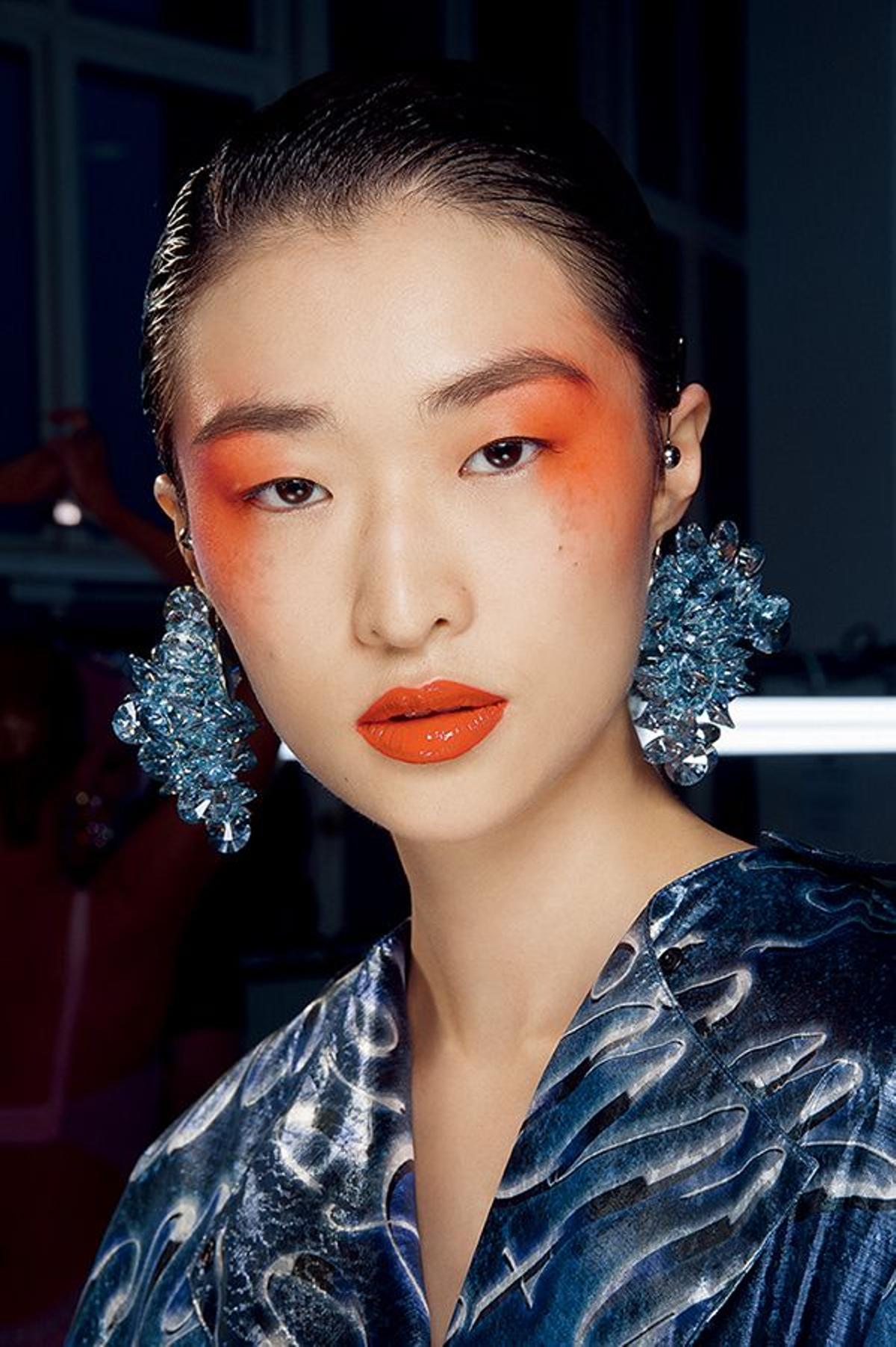 Maquillaje del desfile de Kenzo