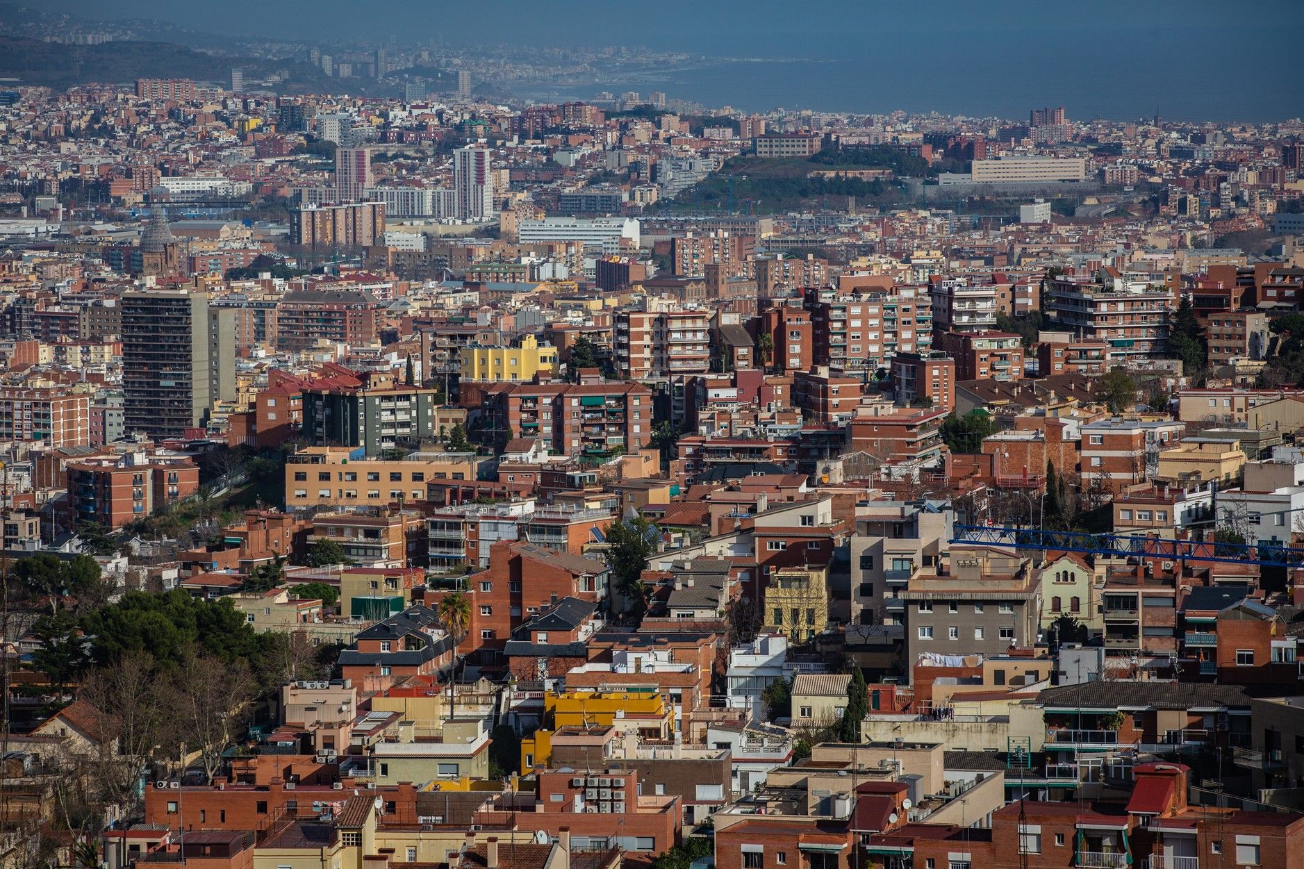 Archivo - Viviendas en la ciudad de Barcelona