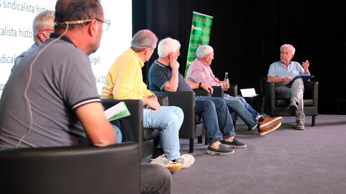 Taula rodona organitzada per Unió de Pagesos a Lleida.