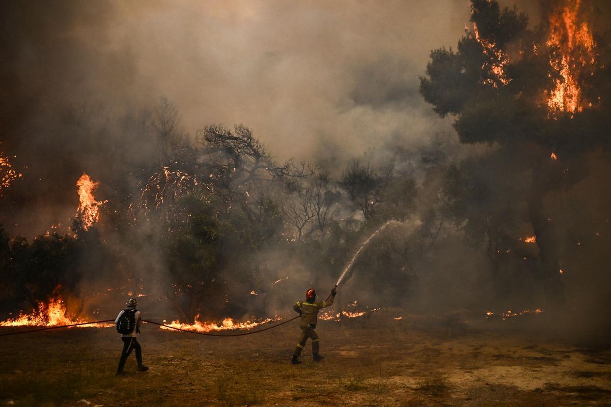 Nueva ola de incendios en Grecia