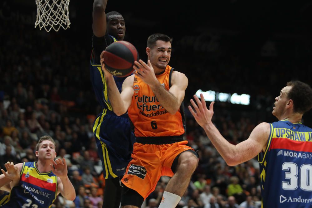 Valencia Basket - Morabanc Andorra, en imágenes