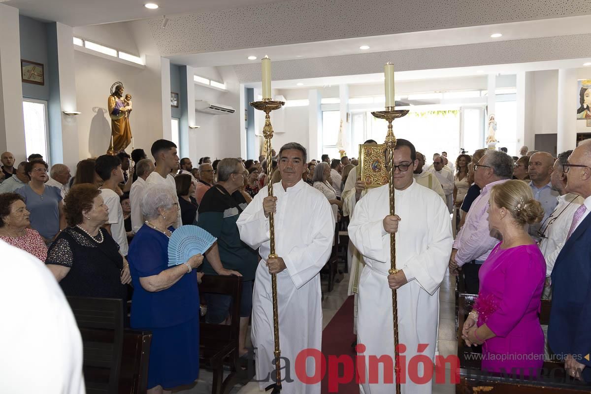 Así se ha vivido la ordenación sacerdotal de Miguel Tovar Fernández en la pedanía molinense de Torrealta