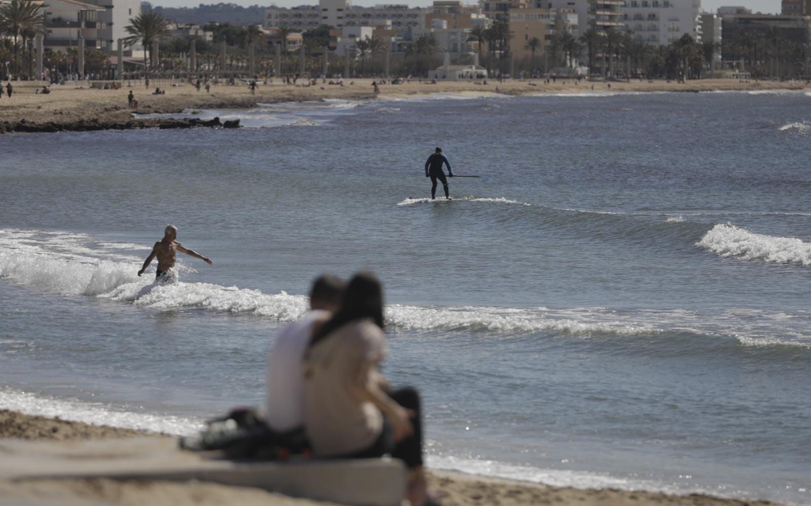 Mallorca disfruta de otro día de buen tiempo