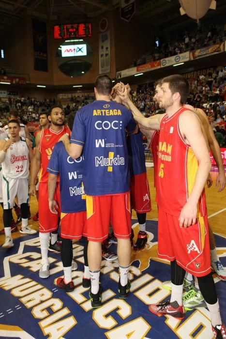 Baloncesto: El UCAM Murcia - Sevilla, en fotos