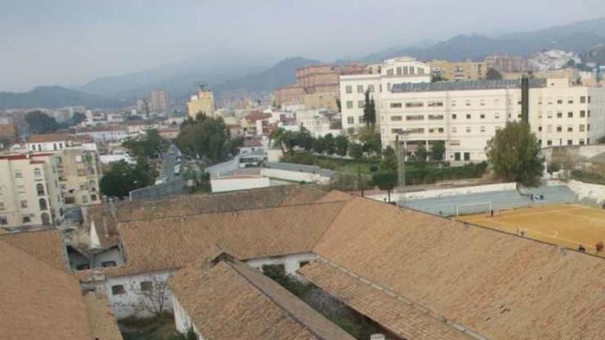 Vista. Las obras se realizarán en la parte trasera del edificio.