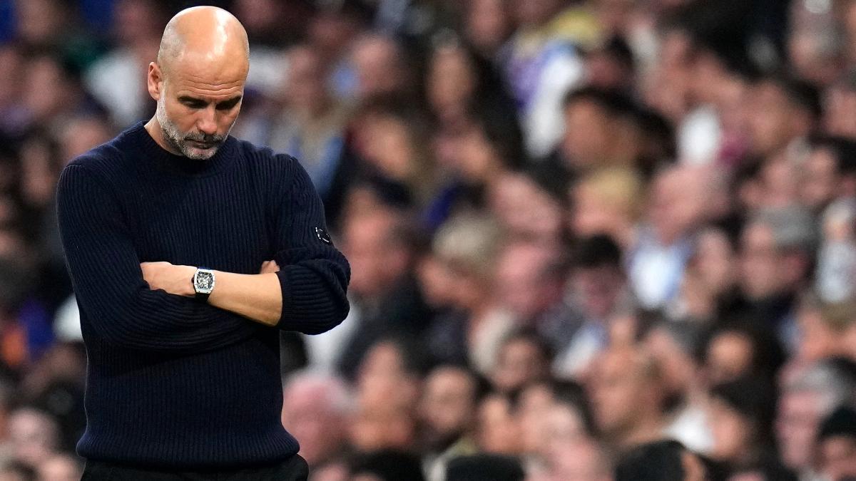 Pep Guardiola, entrenador del Manchester City