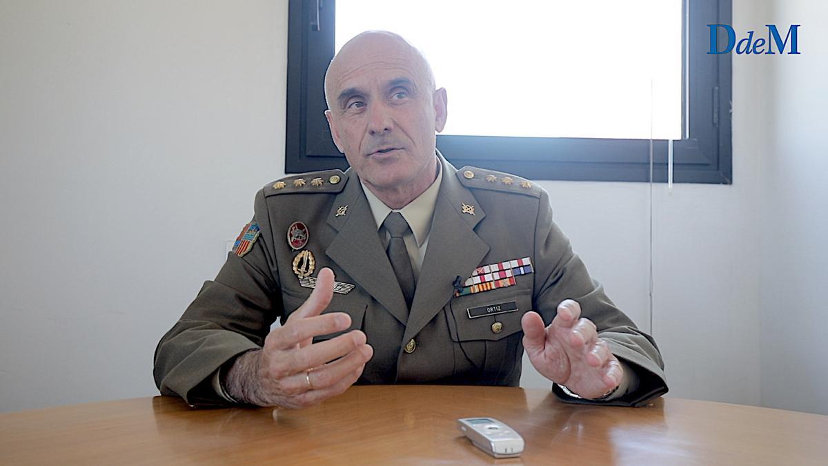 Entrevista a Antonio Ortiz, coronel del Ejército, jefe de la Oficina de Comunicación de la Comandancia de Balears