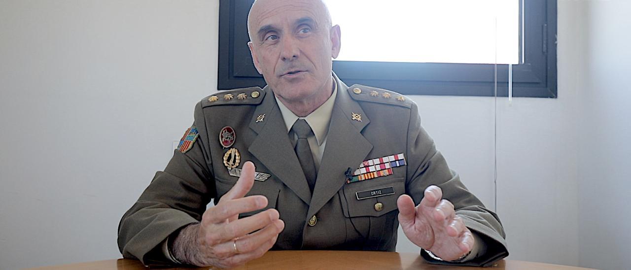 Entrevista a Antonio Ortiz, coronel del Ejército, jefe de la Oficina de Comunicación de la Comandancia de Balears