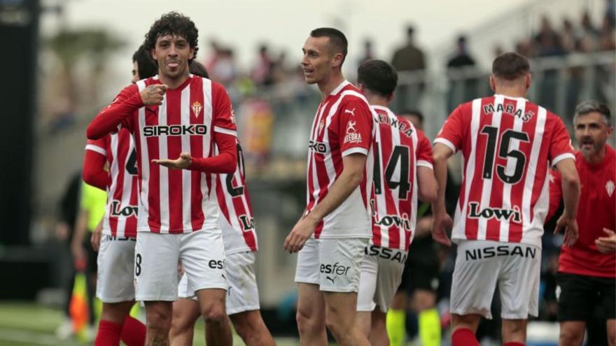El Sporting gana la final de Elda: la era Garitano arranca con una agónica victoria (1-2)