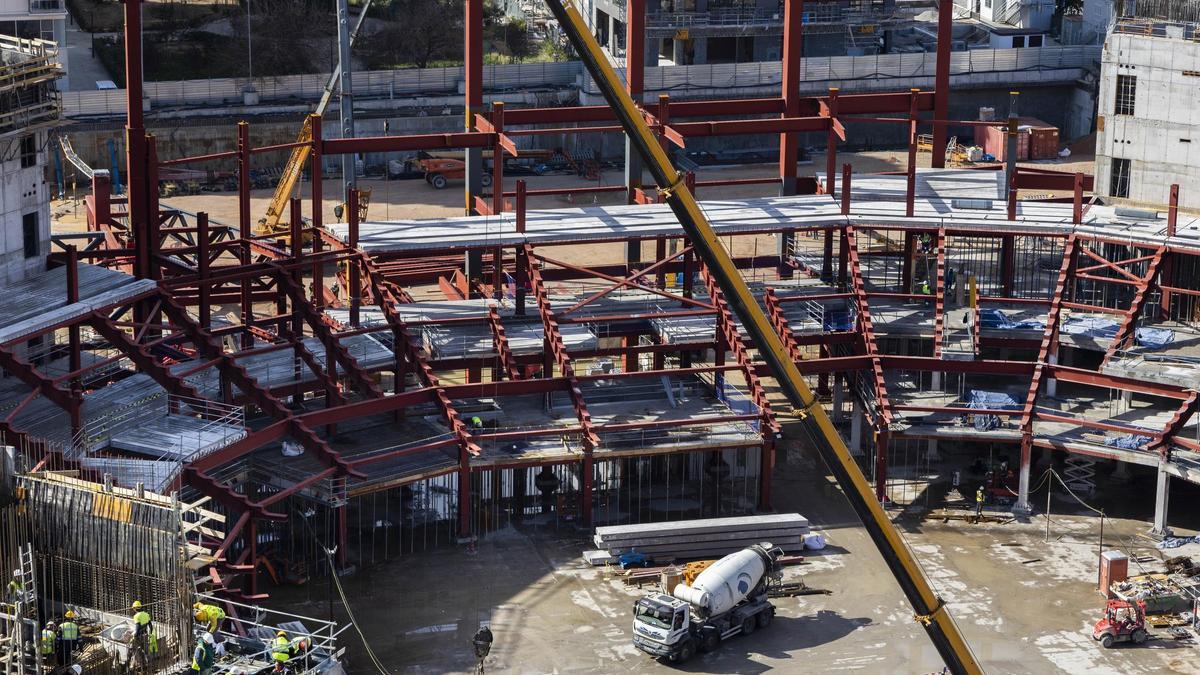 Obras del Pabellón Arena Valencia