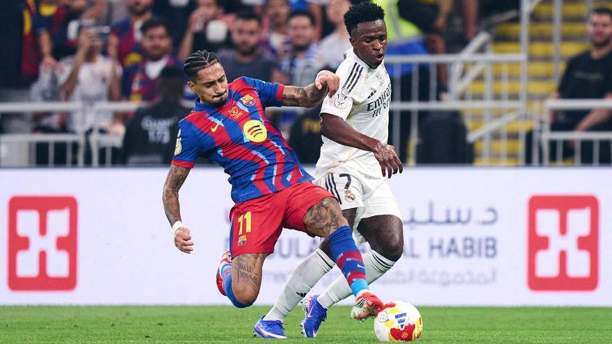 Raphinha, el terror del Real Madrid