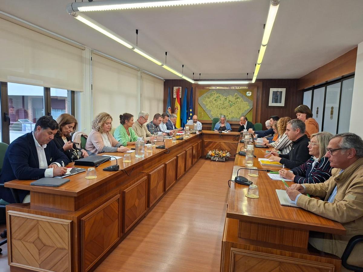 Un momento del pleno.