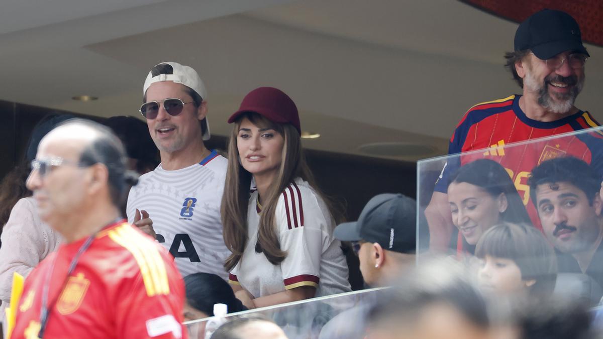 Penelope Cruz con Brad Pitt Penelope Cruz con Brad Pitt