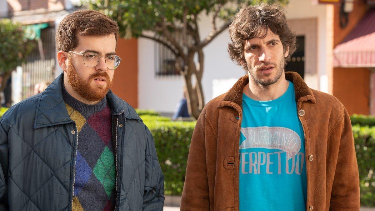 Escena de 'El vecino', la comedia española de Netflix