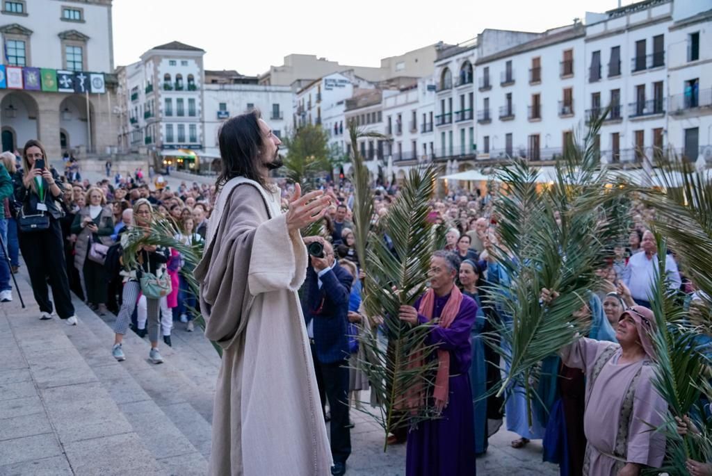 Las imágenes de la Pasión Viviente de Cáceres