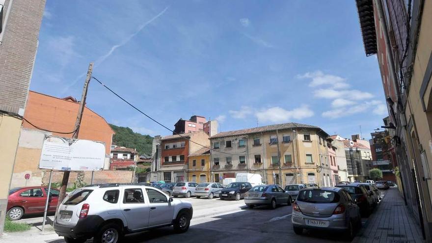 La parcela en la que se construirá el Palacio de Justicia.