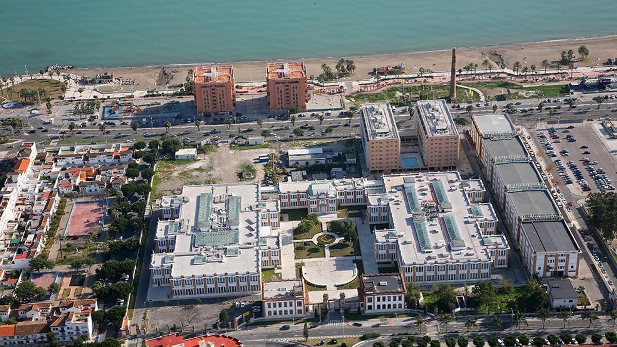 Imagen aérea de la parcela que hay junto a Tabacalera.