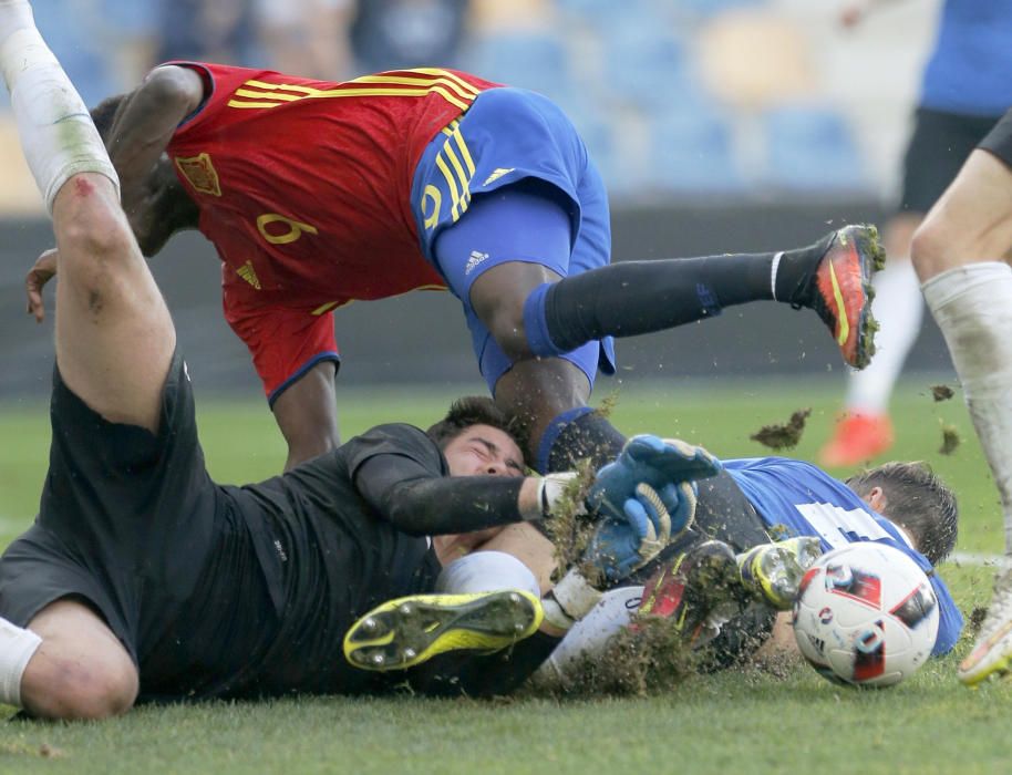 Fútbol sub 21: España - Estonia