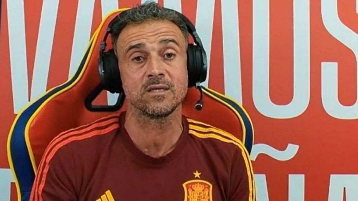 Luis Enrique como streamer