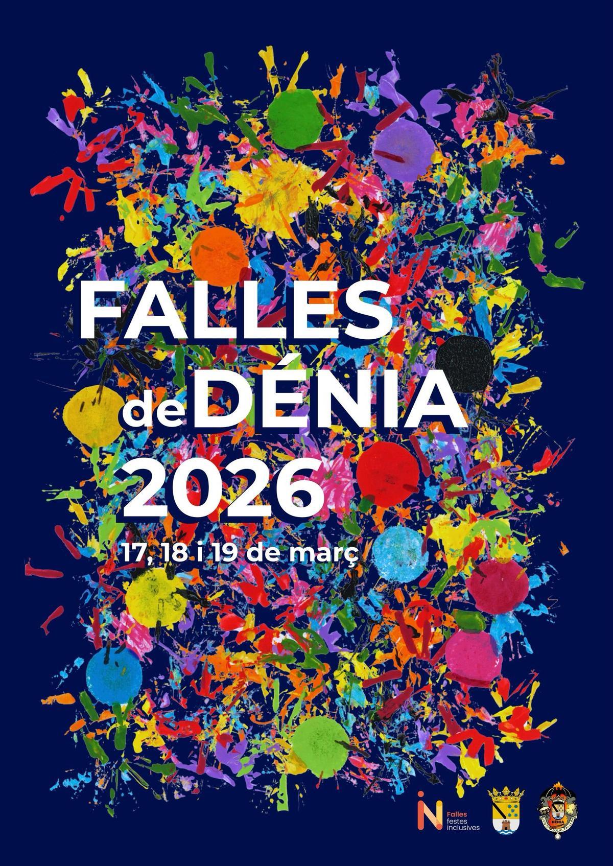 El cartel de las Fallas de Dénia