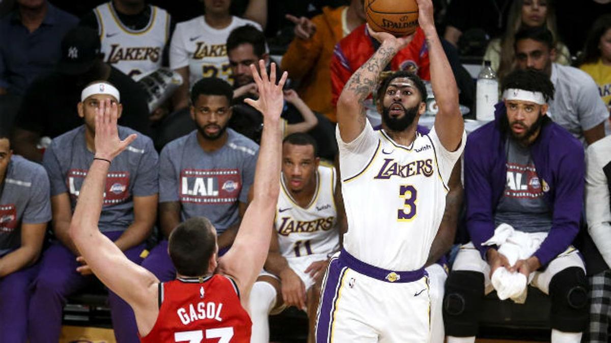 Los Raptors paran la fiesta de los Lakers