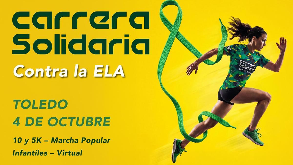 La Carrera Solidaria contra la ELA volverá a reunir en Toledo a miles de personas comprometidas con la investigación y el apoyo a los afectados.