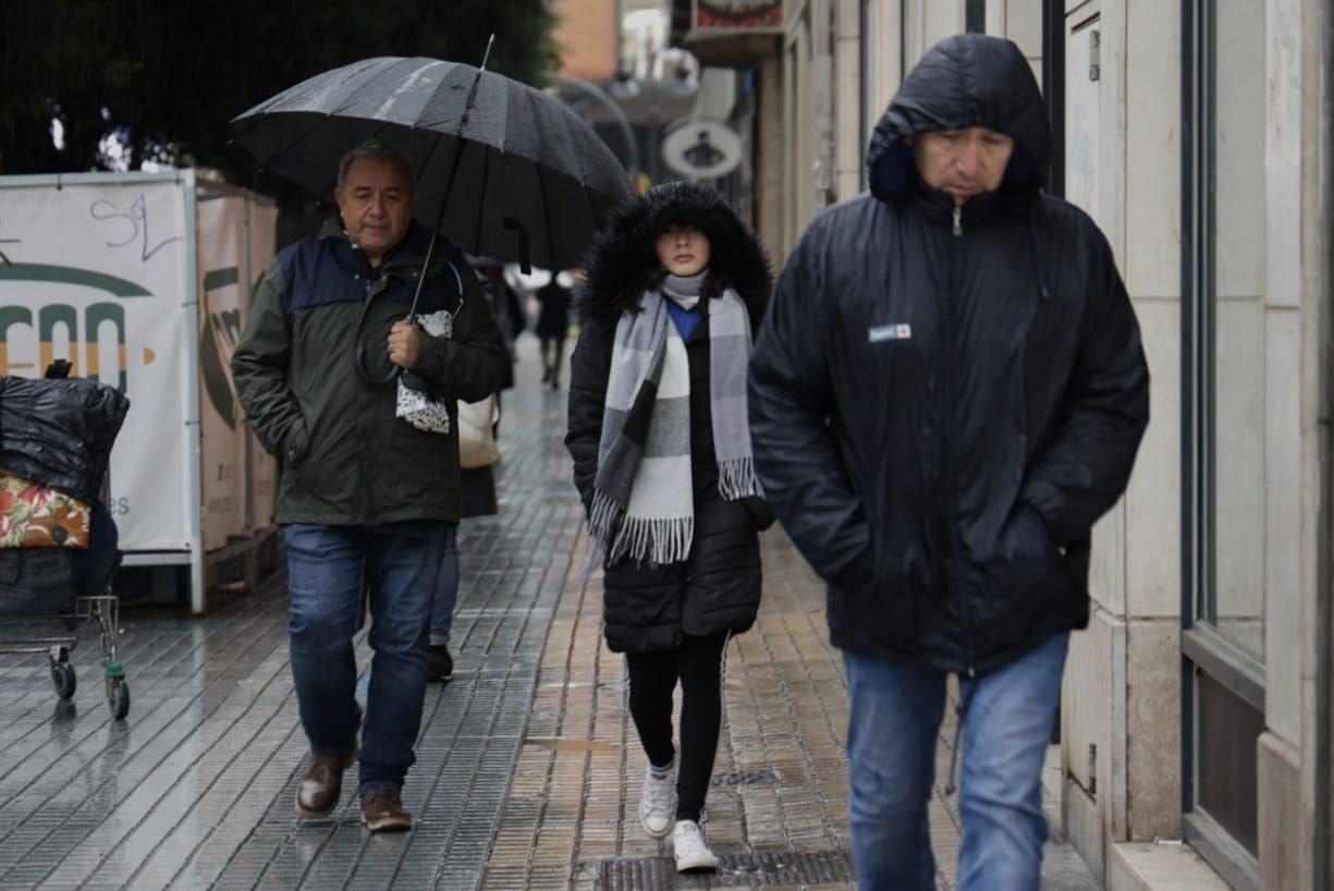 Temporal de lluvia en València