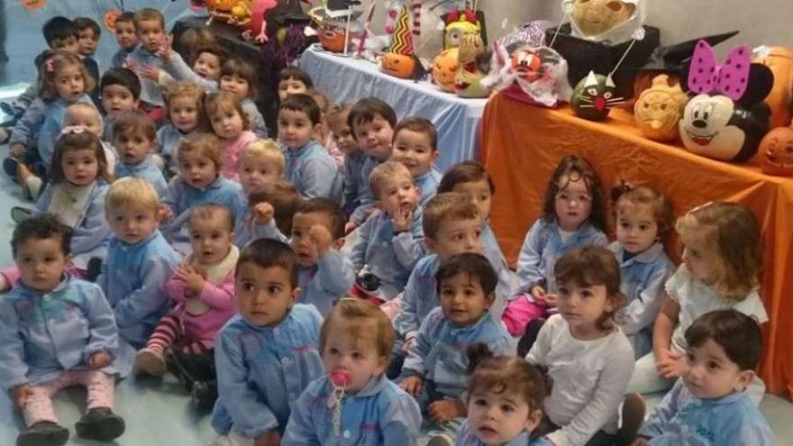 Concurso de calabazas en las escuelas infantiles