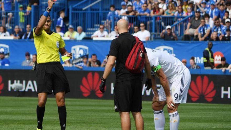 Las imágenes del tortazo que Ibrahimovic arrea a un rival en la MLS