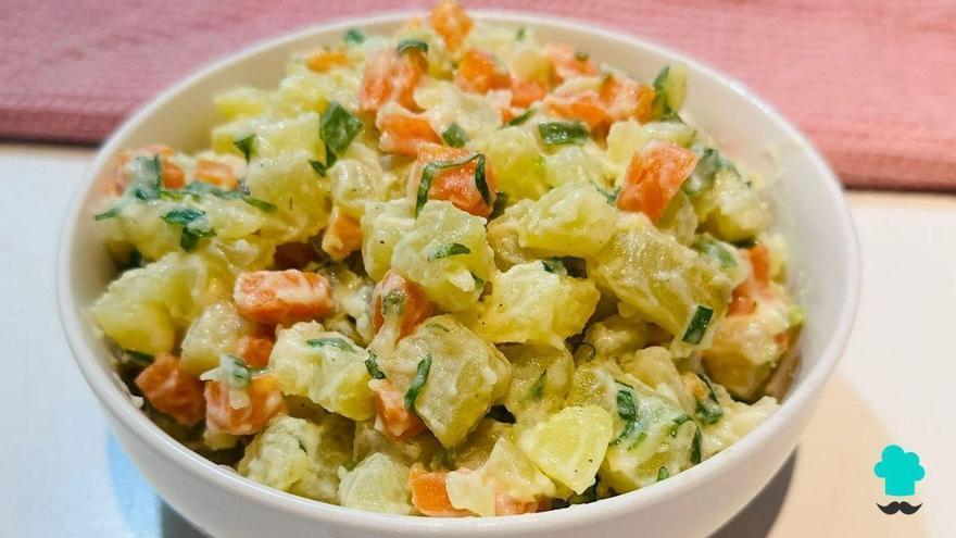 Papas mayo: la clásica ensalada chilena de patata con mayonesa que acompaña los asados