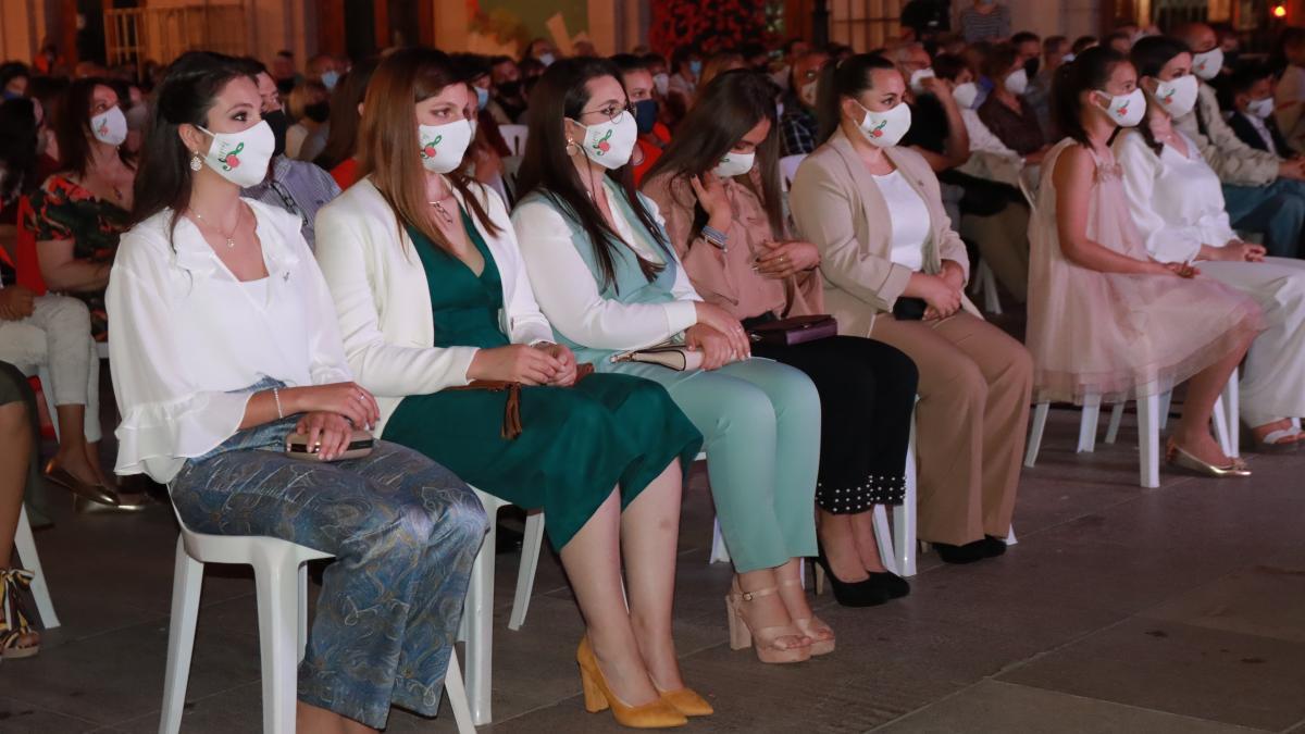 El público lució mascarilla para la ocasión