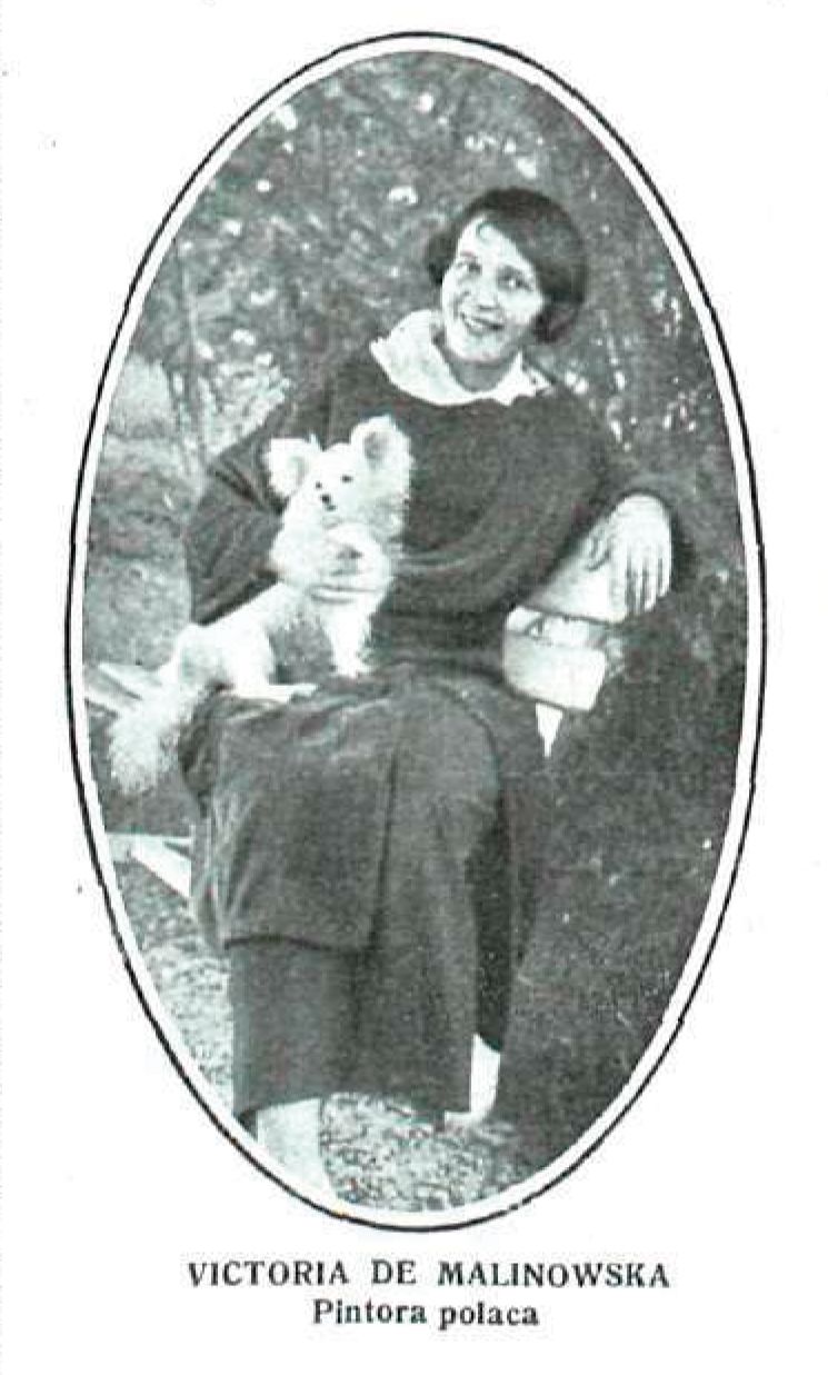 Victoria Malinowska - Pintora (1920)