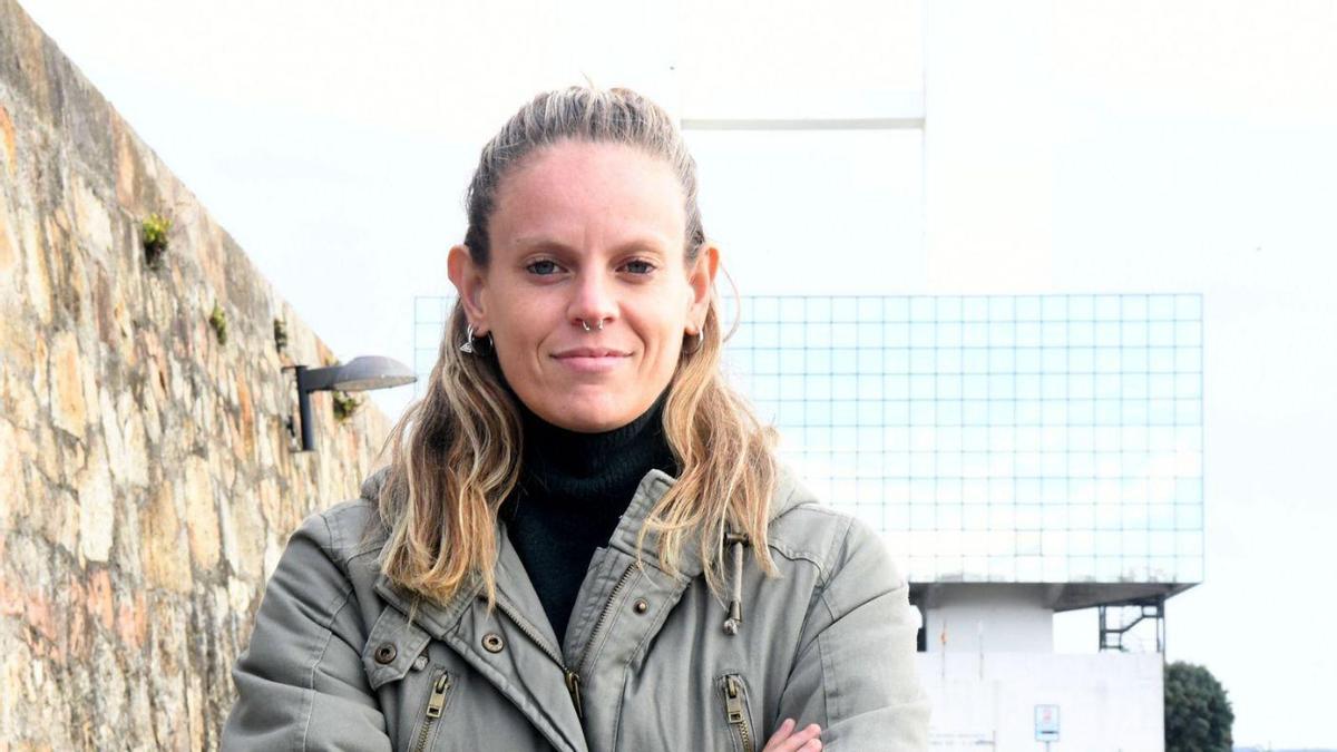 Irene Ferreras, entrenadora del Deportivo Abanca. |  // CARLOS PARDELLAS