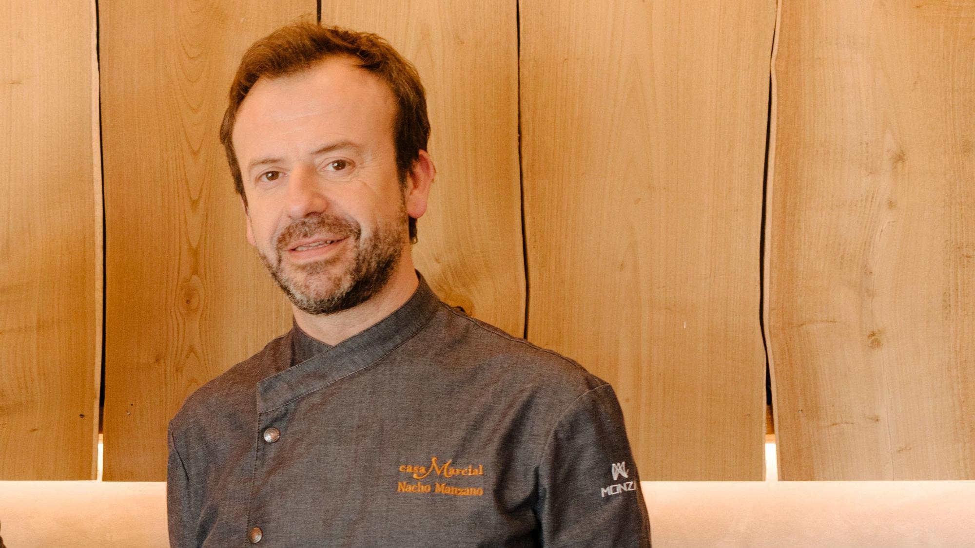 Nacho Manzano, chef de Casa Marcial