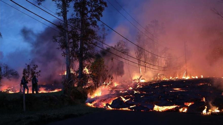 La lava del Kilauea alcanza la planta geotérmica en Hawái