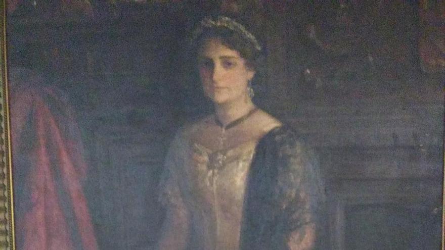 El Bellas Artes recibe un retrato de la hija de los marqueses de Valero de Palma