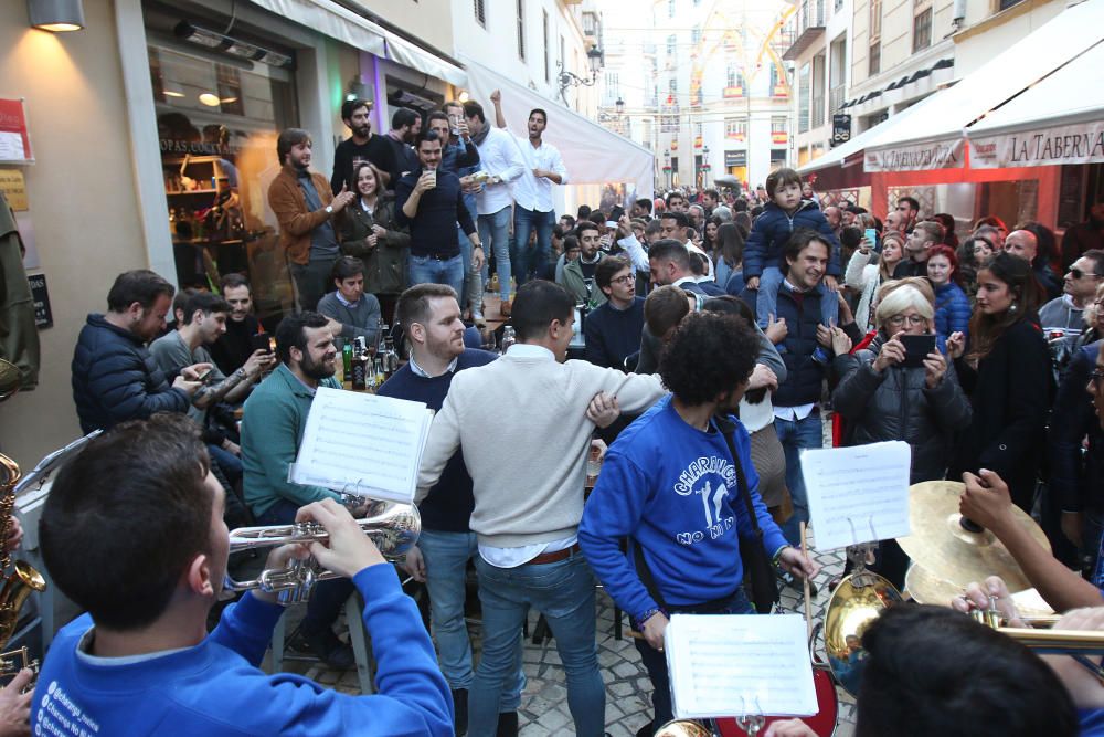 La Navidad es una fiesta en el centro de Málaga