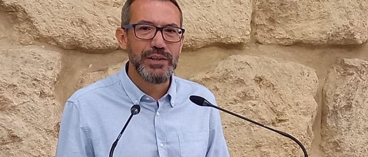 El portavoz del PSOE en el Ayuntamiento, José Antonio Romero.