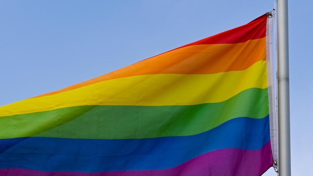 Imagen de archivo de la bandera LGTBI.