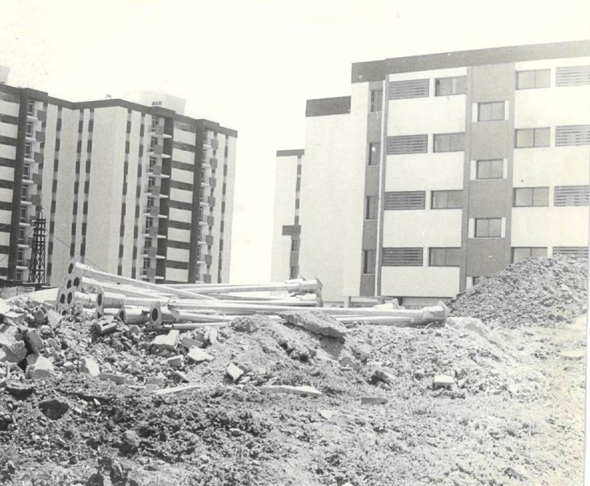 Así era el Polígono de San Cristóbal en los años 70