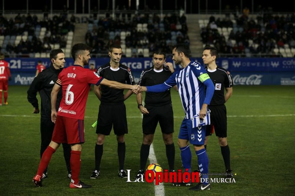 Partido entre el Lorca y el Osasuna