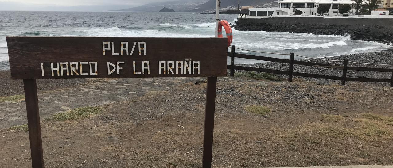 El emisario submarino comarcal se ubica en la zona del Charco de la Araña