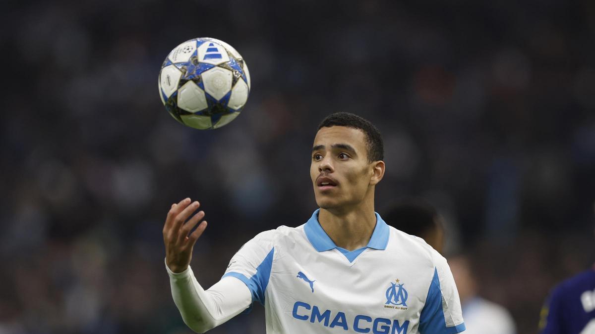 El Barça monitorizó a Mason Greenwood