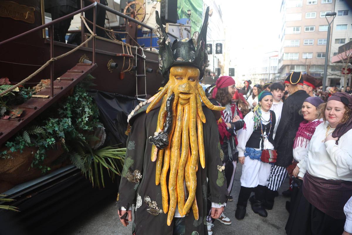 Imágenes del sábado de Carnaval en A Coruña