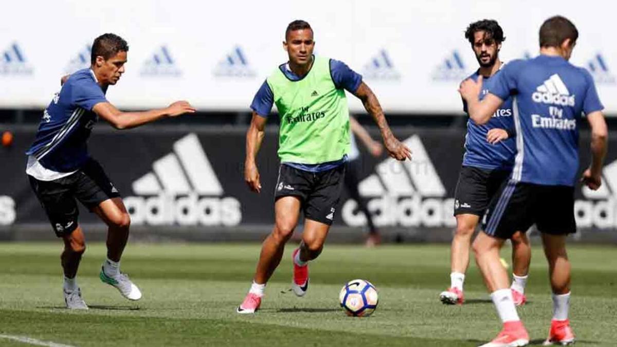 Varane ha participado en el entrenamiento